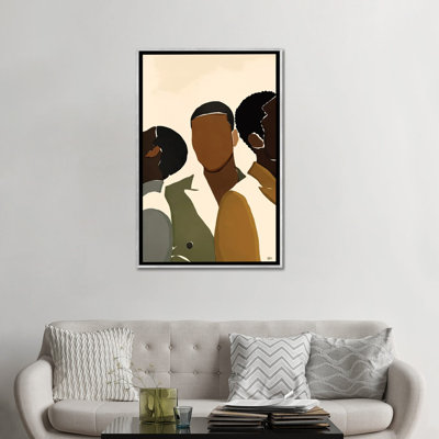 Impression d’art graphique, "Brothers" par Brie Nicole