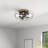 22" Evaro 3 - Blade Caged Ceiling Fan with Light Kit Included-1982452691