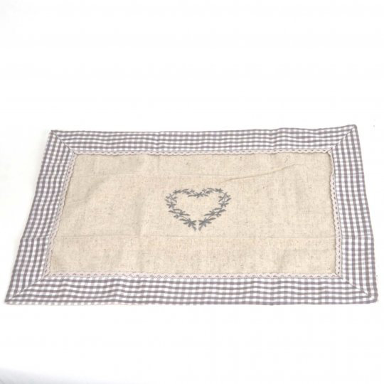 Pascoe Linen Gingham Rectangle Placemat