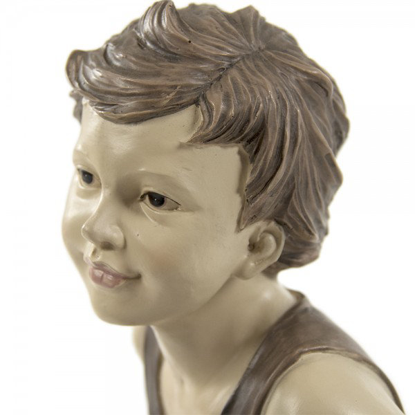 Boy on Scooter Statue