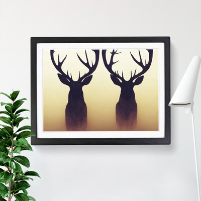 Fine Stags - Single Picture Frame Painting