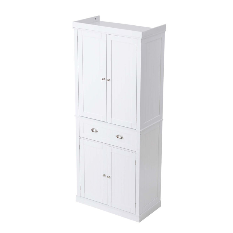 Garde-manger autoportant avec tablettes réglables et rangement sécuritaire