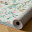 Tapis à motif floral Boho