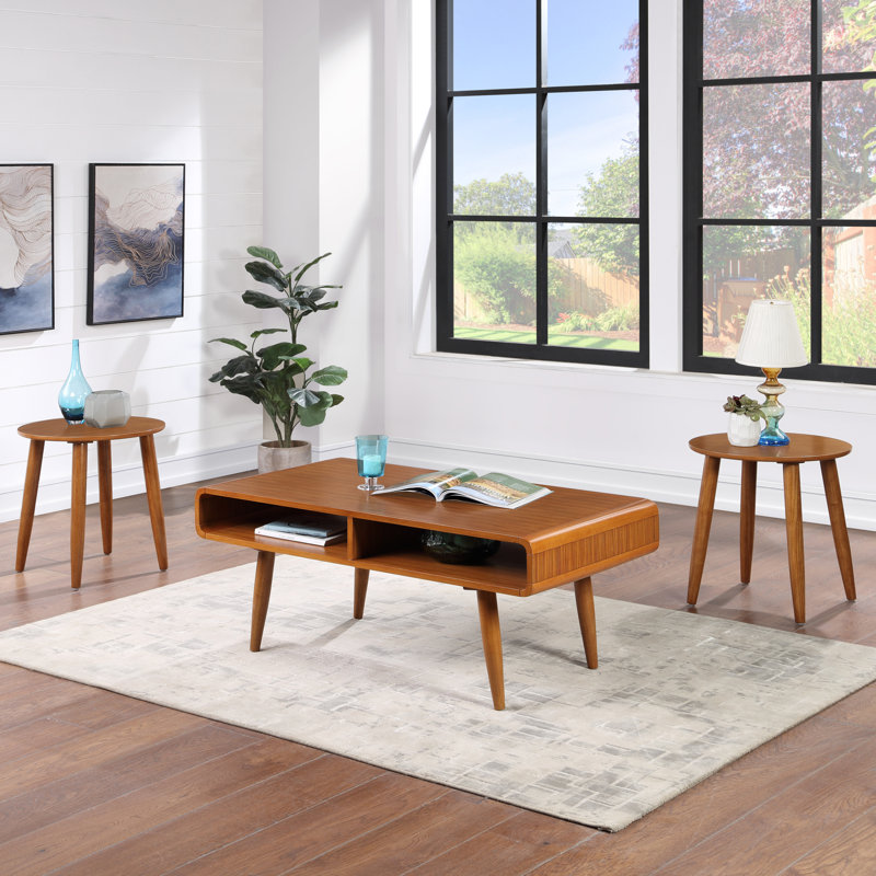 Ensemble de 3 tables basses Leitch
