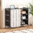 Multi-layer Shoe Rack  Dusts-proof Stackable Shoe Rack Storage Rack  Sturdy Metal And Plastic Material  Ideal For Closets  Bedrooms  Hallways  Living Rooms-108644434