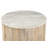 Marble and Mango Wood Coffee Table