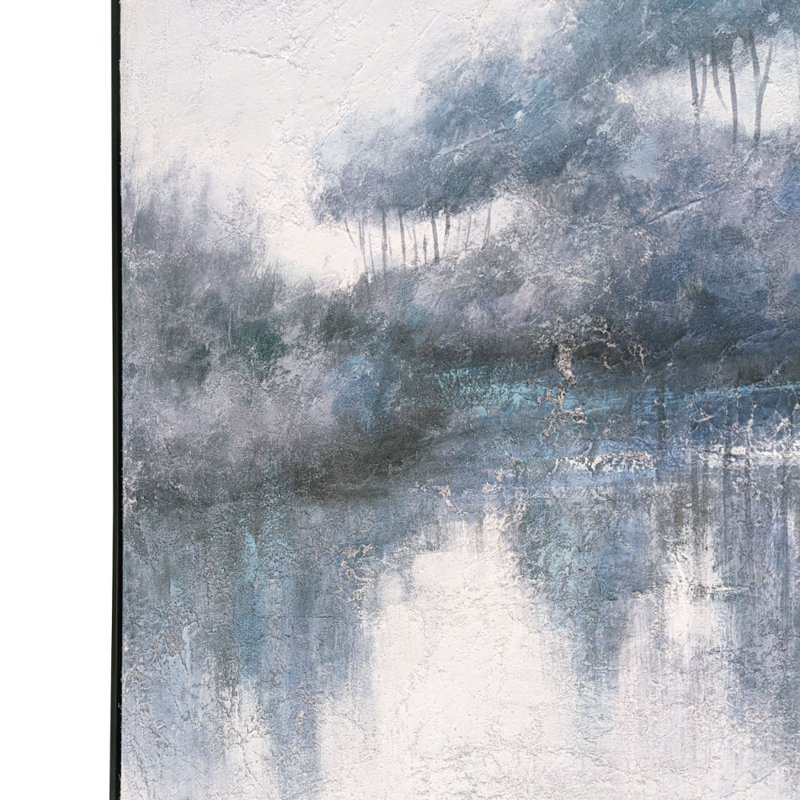 Indigo Banks, toile peinte à la main
