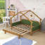 Lit simple en bois avec rails de sécurité-1935678517