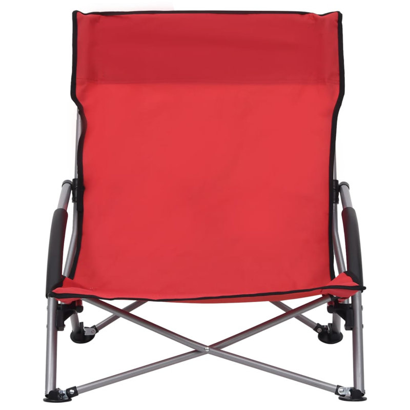Stewartstown Folding Camping Chair, Red
