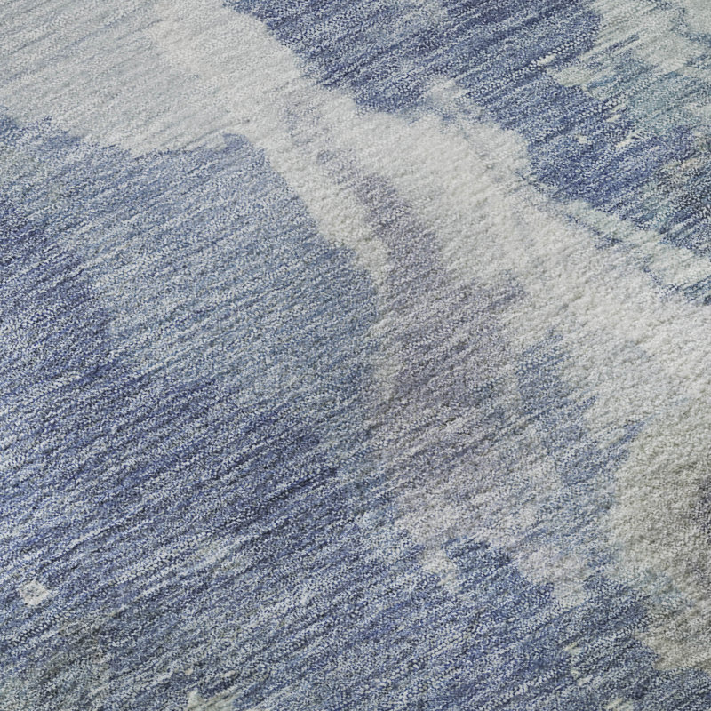 Premium Machine Washable Marasco AMF1632 Modern Rug, Rectangle 8' x 10'