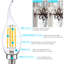 7 watts (équivalent à 100 watts), DEL CA11, intensité variable, blanc naturel, base E12 / candélabre-66198537-118588628