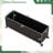 Raised Garden Bed All-Weather PE Rattan Wicker Patio Planter Box with Wheels-2127516813