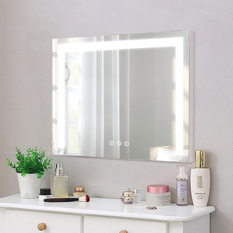 Hagberg Flat Mirror, 80cm H x 65cm W