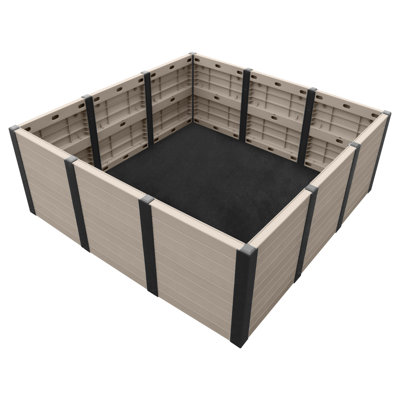  48"x48" Outdoor Garden Bed – Perfect for Backyard Planting