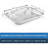 Disposable Aluminum Half Size Medium/Shallow Pans 