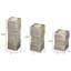 Ensemble de 3 bougies chauffe-plat Dublin Silver-1768834359