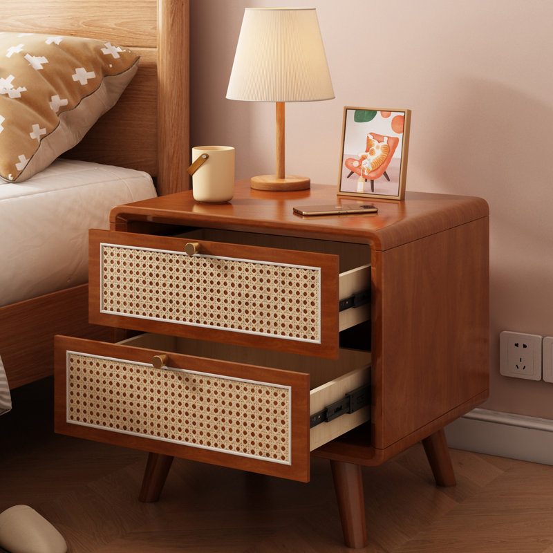 2-Drawer Nightstand, Cherry