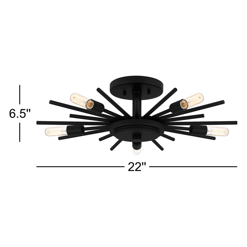 Mellon Semi Flush Mount