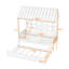 Lit simple en bois avec lit gigogne-1756210722
