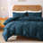 Solayne Boho Tufted Duvet Cover Set – Textured Geometric Pattern, Corner Ties & Zipper Closure-111548995-111549003