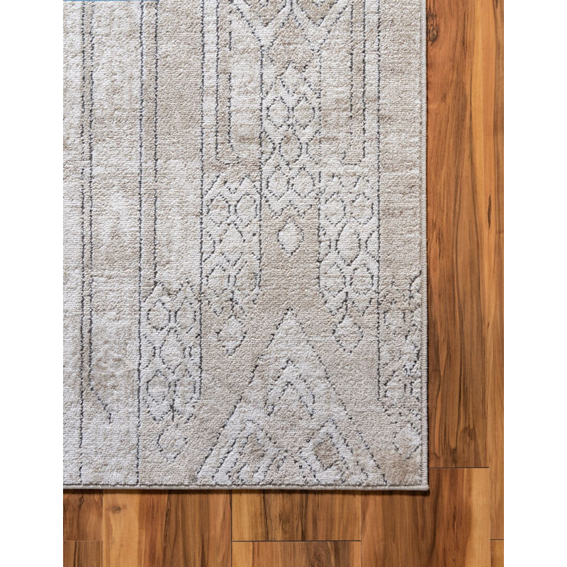 Tapis crème Wenden, Rectangle 6 pi x 9 pi