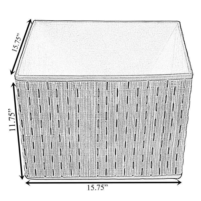 Bayou Breeze Decorative Bin