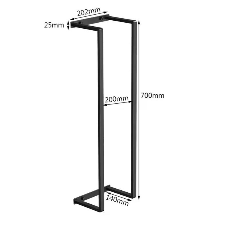 1 Wall Towel Rack