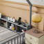 Lits avec rangement à DEL, lit simple en bois pour chambre d'enfant