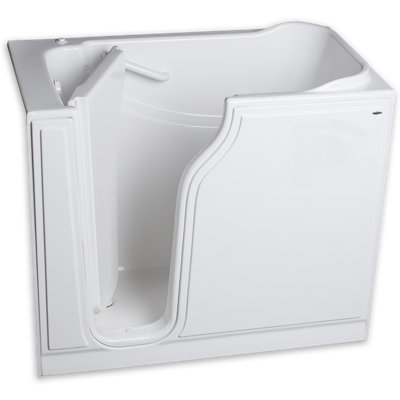 51,5" x 29,75" gelcoat main gauche walk-in air spa