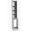 Farrington Gurney 182.8cm H x 30cm W Laptop/Tablet Storage Cart-17135570