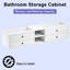 Base de meuble-lavabo double mural 96 po 96 po
