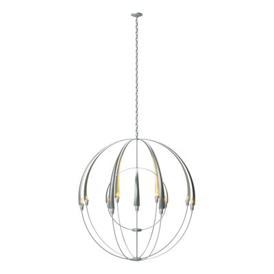 Lustre sphérique double 12 lumières Cirque