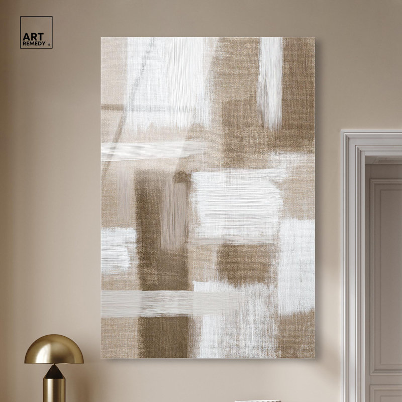 «Earth's Embrace I», reproduction d'art acrylique sur toile par Art Remedy, H 15 po x l 10 po