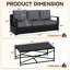 Ensemble de table basse 3 places Modern Modern-484399007