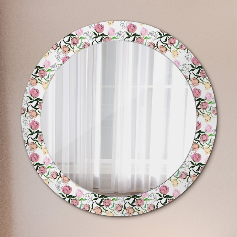 Huldar Glass Flat Wall Mirror