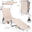 Arslaan 56cm Long Reclining Single Chaise-2050064575