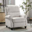 34.5" Classic Fabric Upholstered Push Back Recliner With Wooden Legs (Set Of 3 )-110985607