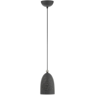 Luminaire suspendu à globe unique à 1 lumière