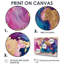 Schuh Crystals And Amethyst World Map Slide III - carte du monde, art mural-1092794115-1092794120-1092794116