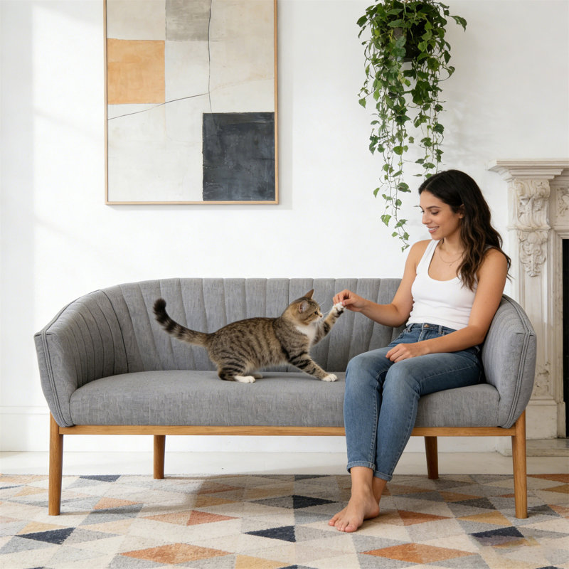 Loveseat, Charcoal