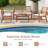 Schlenker 4 - Person Acacia Wood Patio Conversation Set with Cushions-2038878780
