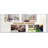 47.3-inch diameter modern splicing circular dining table - double-layer storage