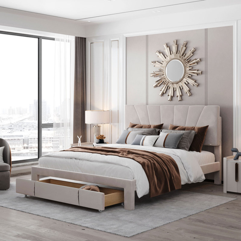 Upholstered Storage Bed