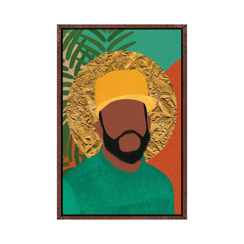 True - Print on Canvas, Classic Brown Wood Framed, 66.04 cm H x 45.72 cm W