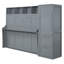 Lit escamotable mural avec placard, tiroirs et tablettes de rangement Murphy-1630163542-1630163536