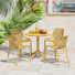 4-Person Outdoor Round Dining Set