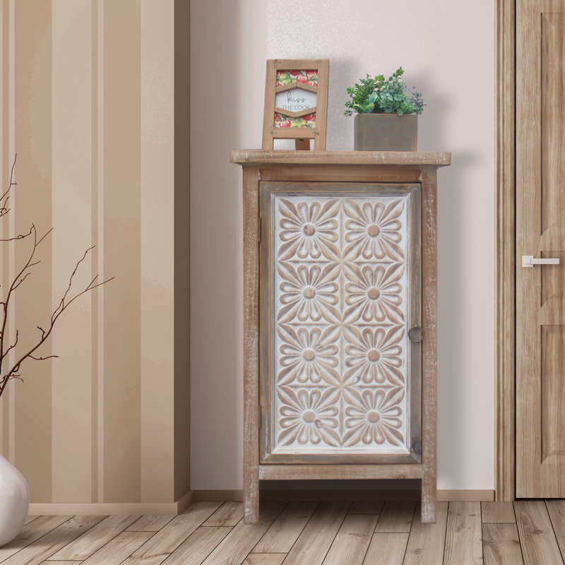 Table de chevet en bois manufacturé