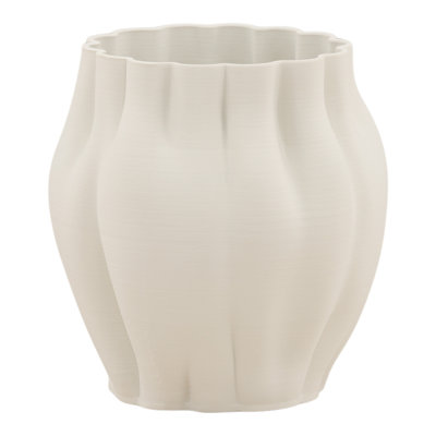 Kaori Vase Ivory