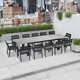 Vivant 126'' Rectangular 12 - Person Outdoor Dining Set with Cushions