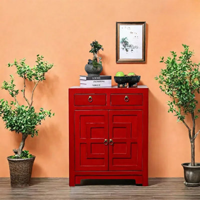 Console en bois de pin massif